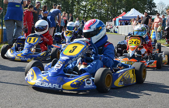 compétition karting dans la Marne